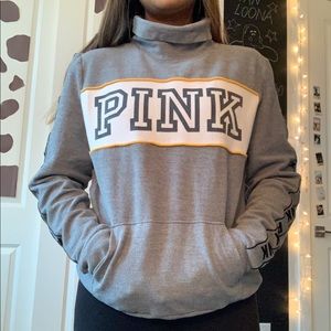 Grey Turtleneck Sweater from PINK Victoria secret